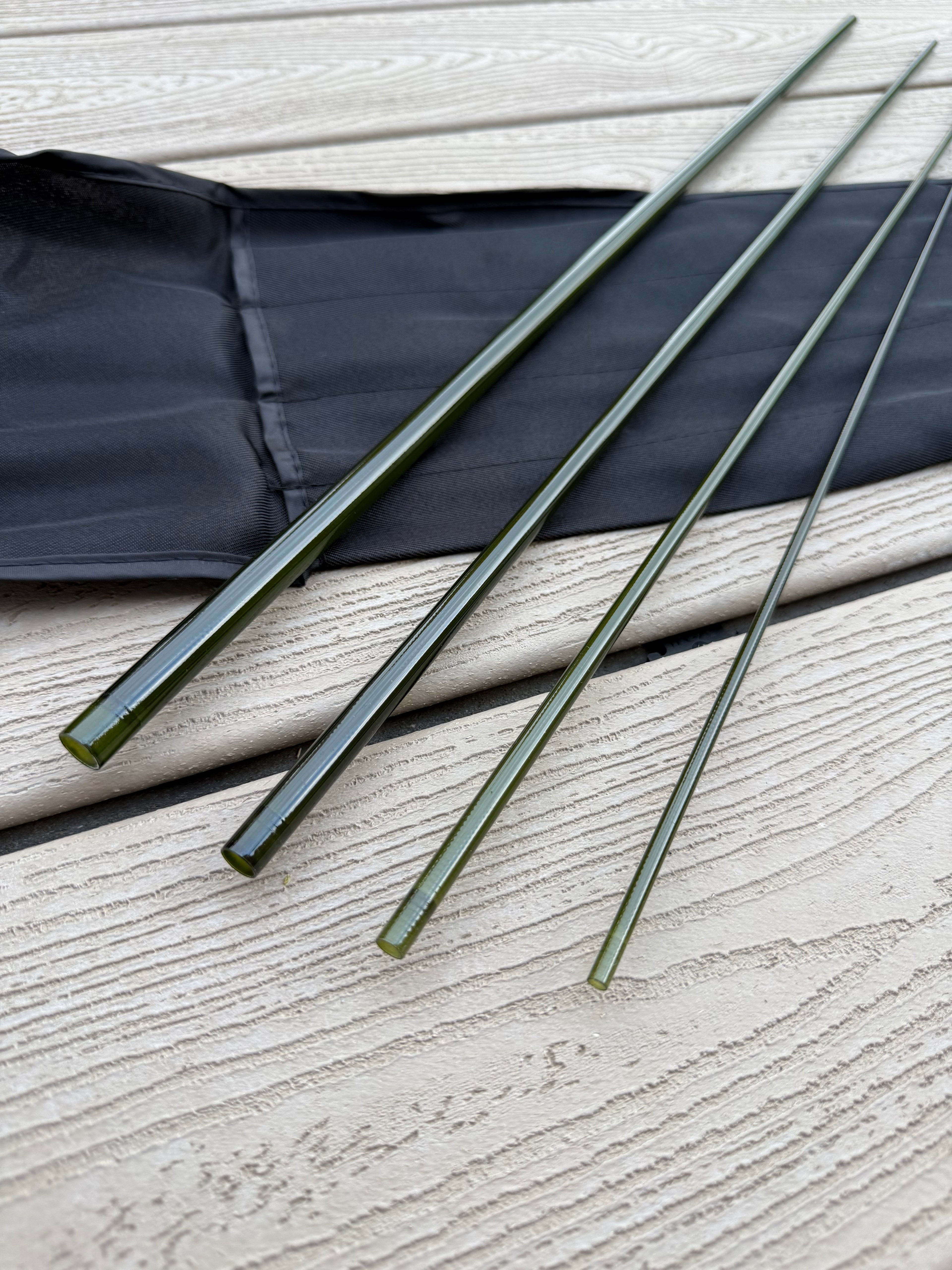 8' 5wt S-Glass Moderate Fast, 4 piece Fly Rod Blank