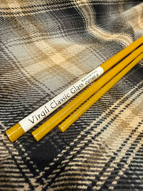 Virgil Classic Glass Fly Rod Blanks Made in the USA