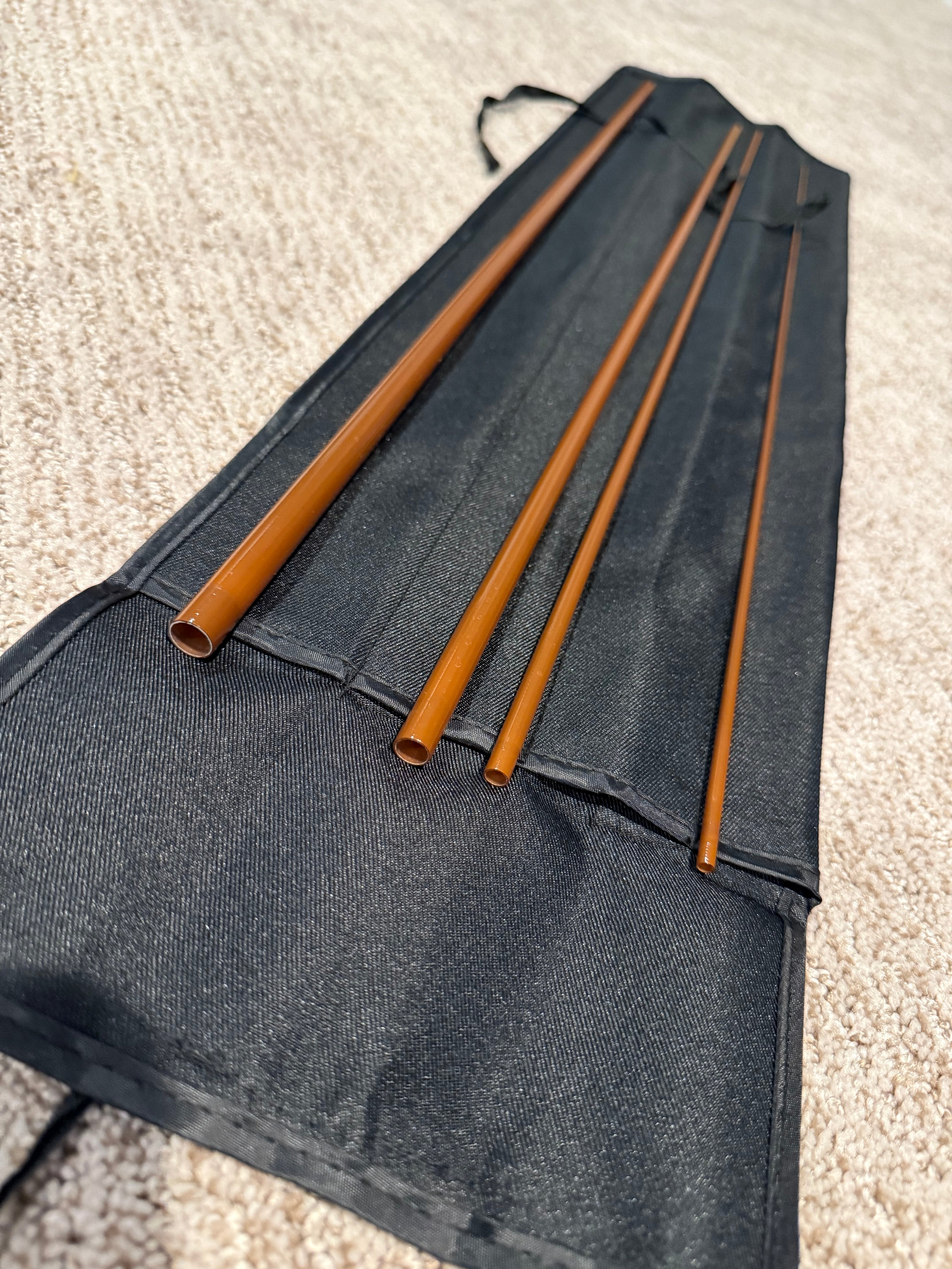 7' 3wt S-Glass Moderate Fast, 4 piece Fly Rod Blank