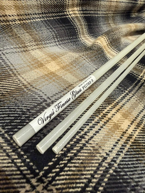 Virgil Finesse Glass Fly Rod Blank – Handcrafted Unidirectional Glass Performance Series