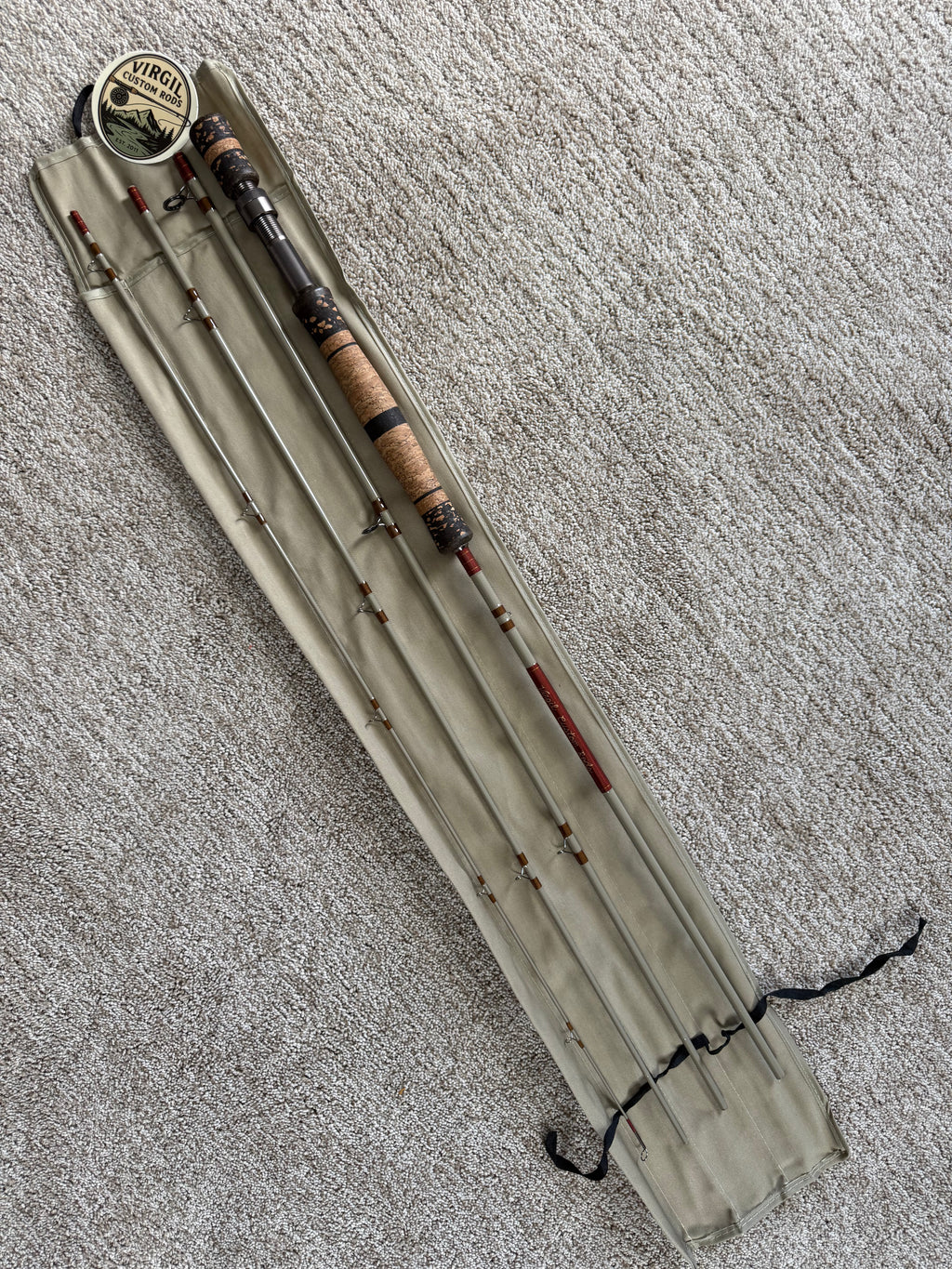 10' 8wt Custom Fly Rod — Ridgeline 40T Performance Blank