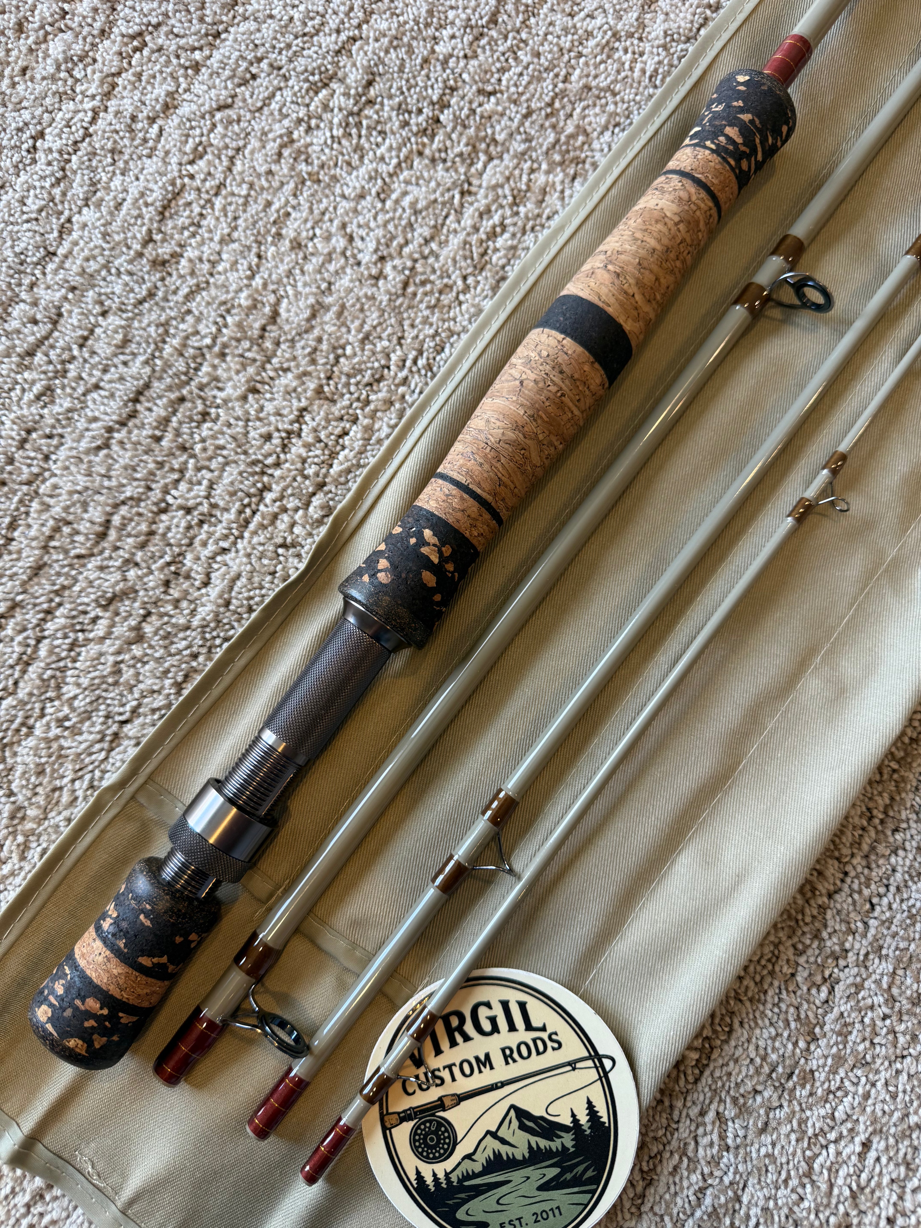 10' 8wt Custom Fly Rod — Ridgeline 40T Performance Blank