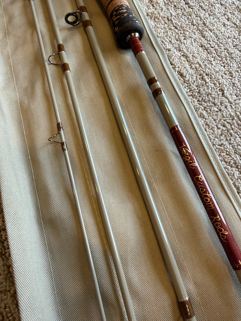10' 8wt Custom Fly Rod — Ridgeline 40T Performance Blank