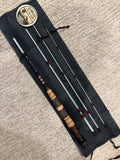 6' 2wt Custom S-Glass Fly Rod — Handcrafted Small Water Perfection
