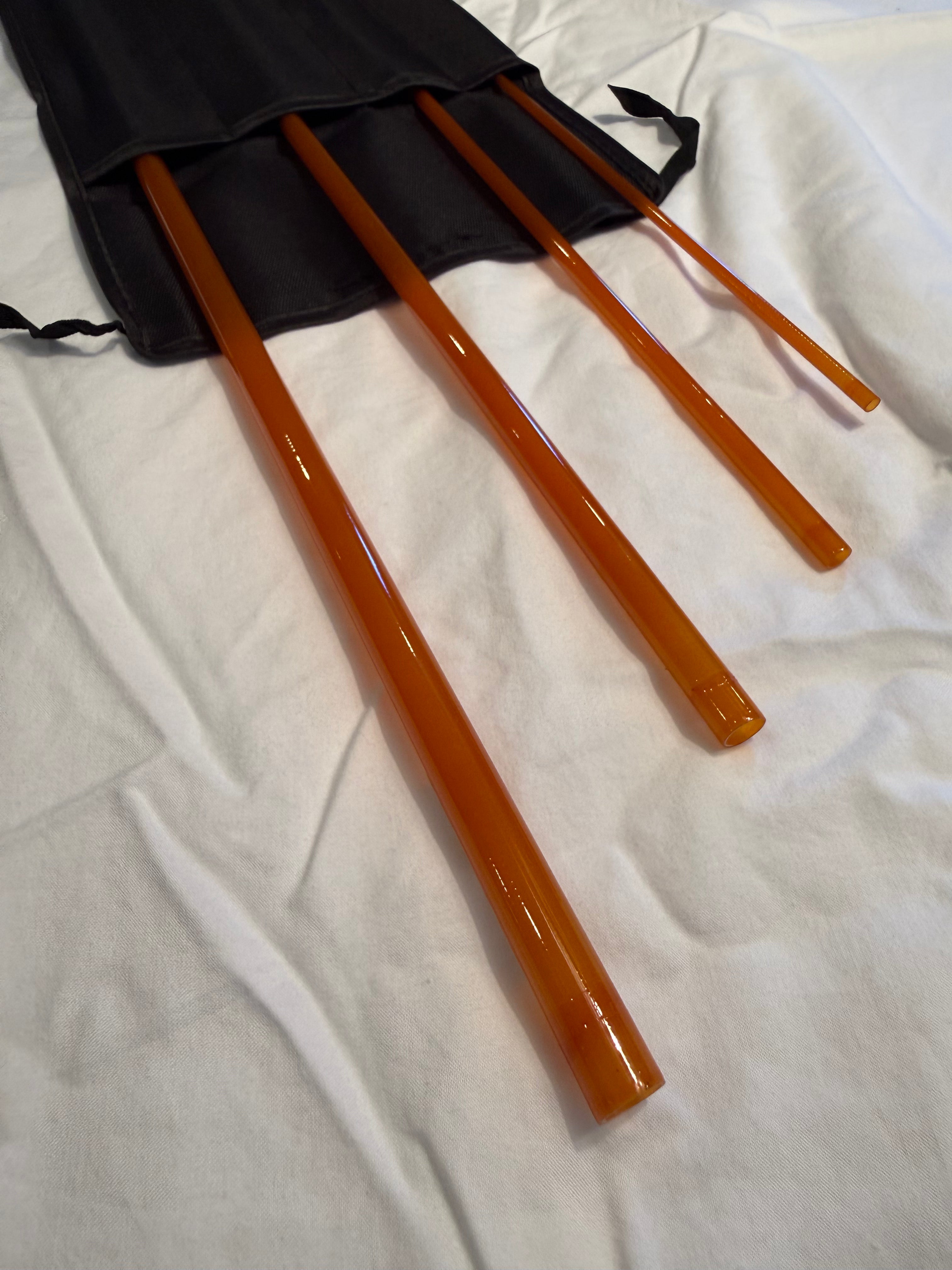 8' 5wt S-Glass Moderate Fast, 4 piece Fly Rod Blank