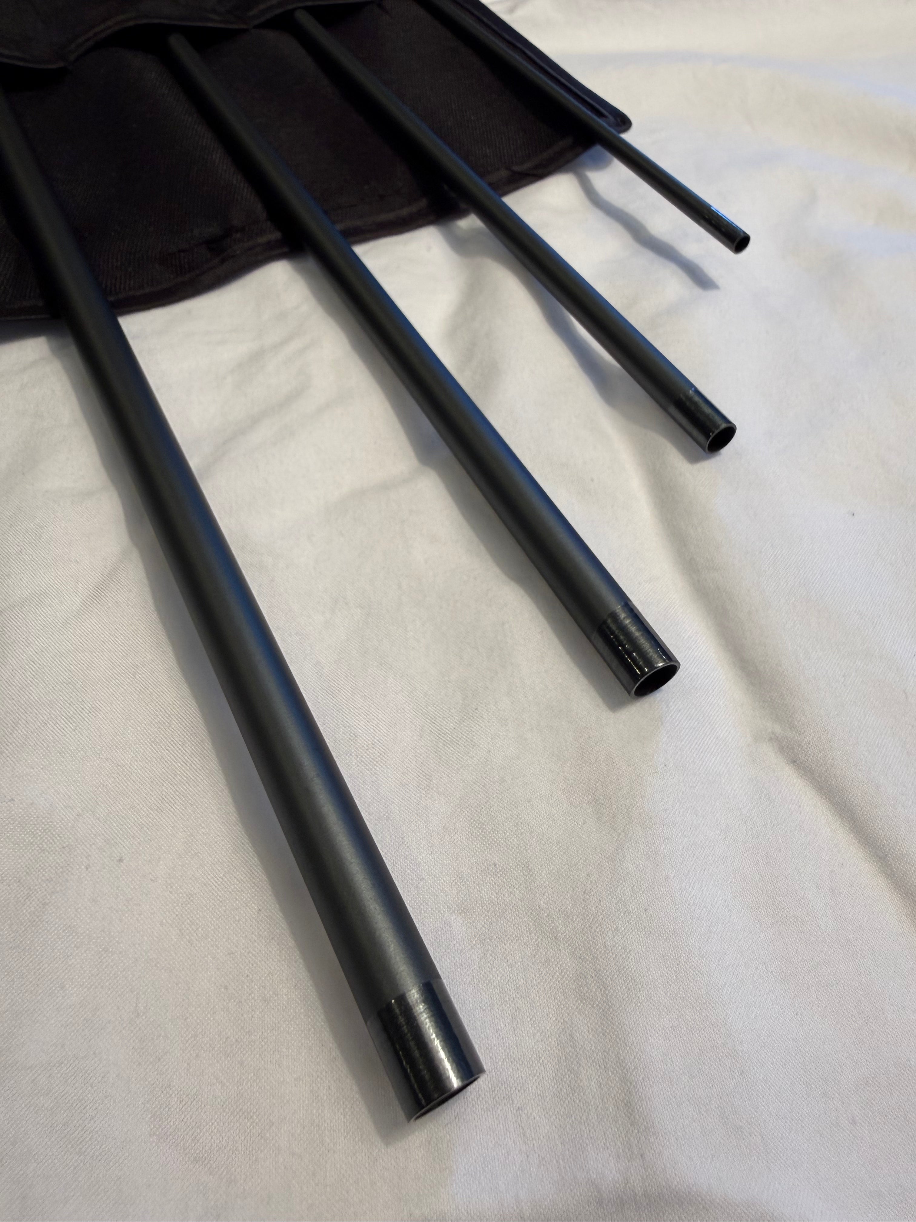 9' 5wt Carbon Fiber Moderate Action, 4 piece Fly Rod Blank