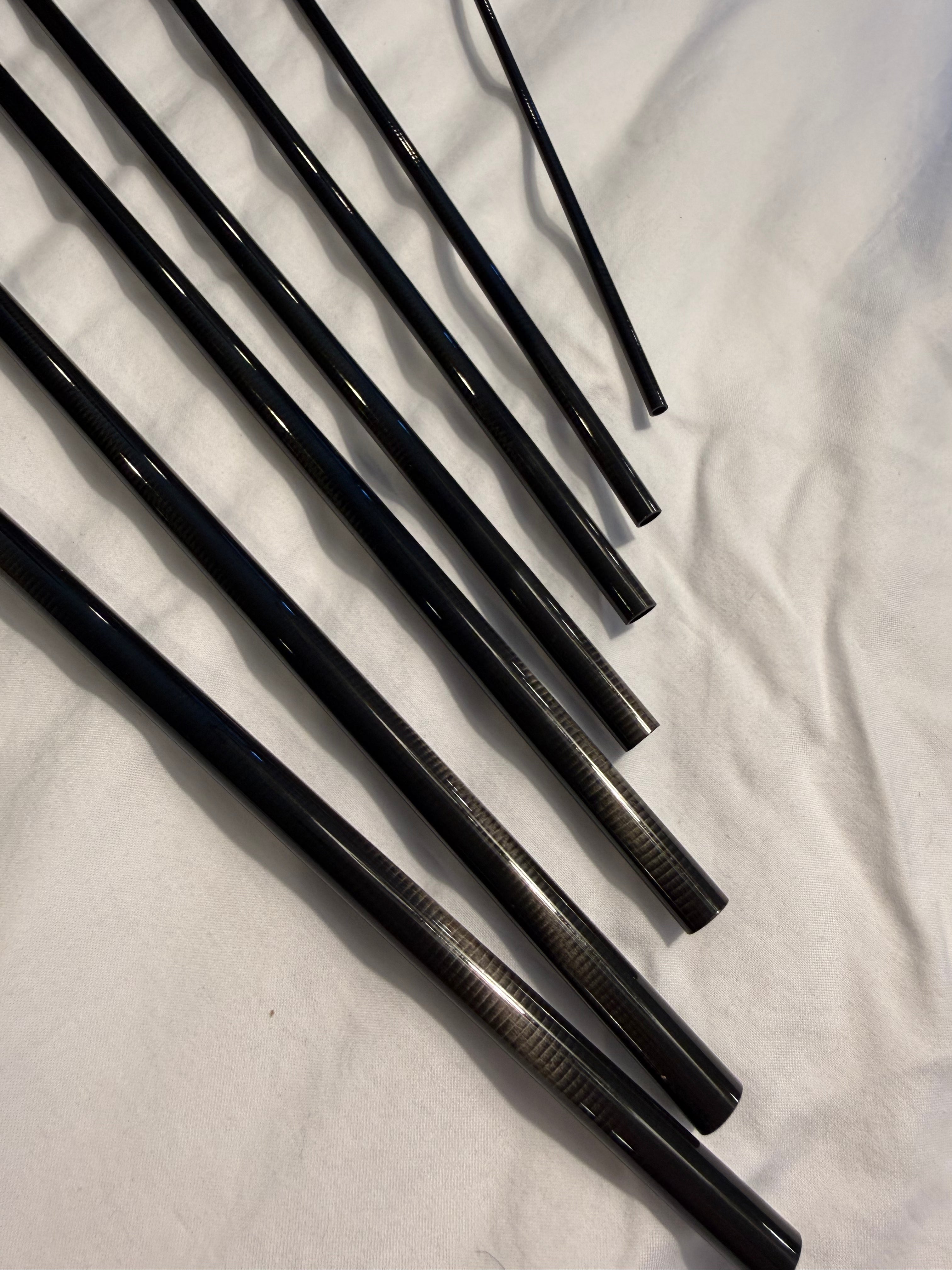 9' 5wt Carbon Fiber Moderate Fast, 7 piece Travel Fly Rod Blank