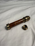 Aluminum Uplocking Fly Reel Seat with Burl Wood Insert