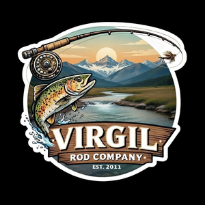 Fly Rod Reel Seats — Burl Wood, Carbon Fiber & Cork Inserts | Virgil ...