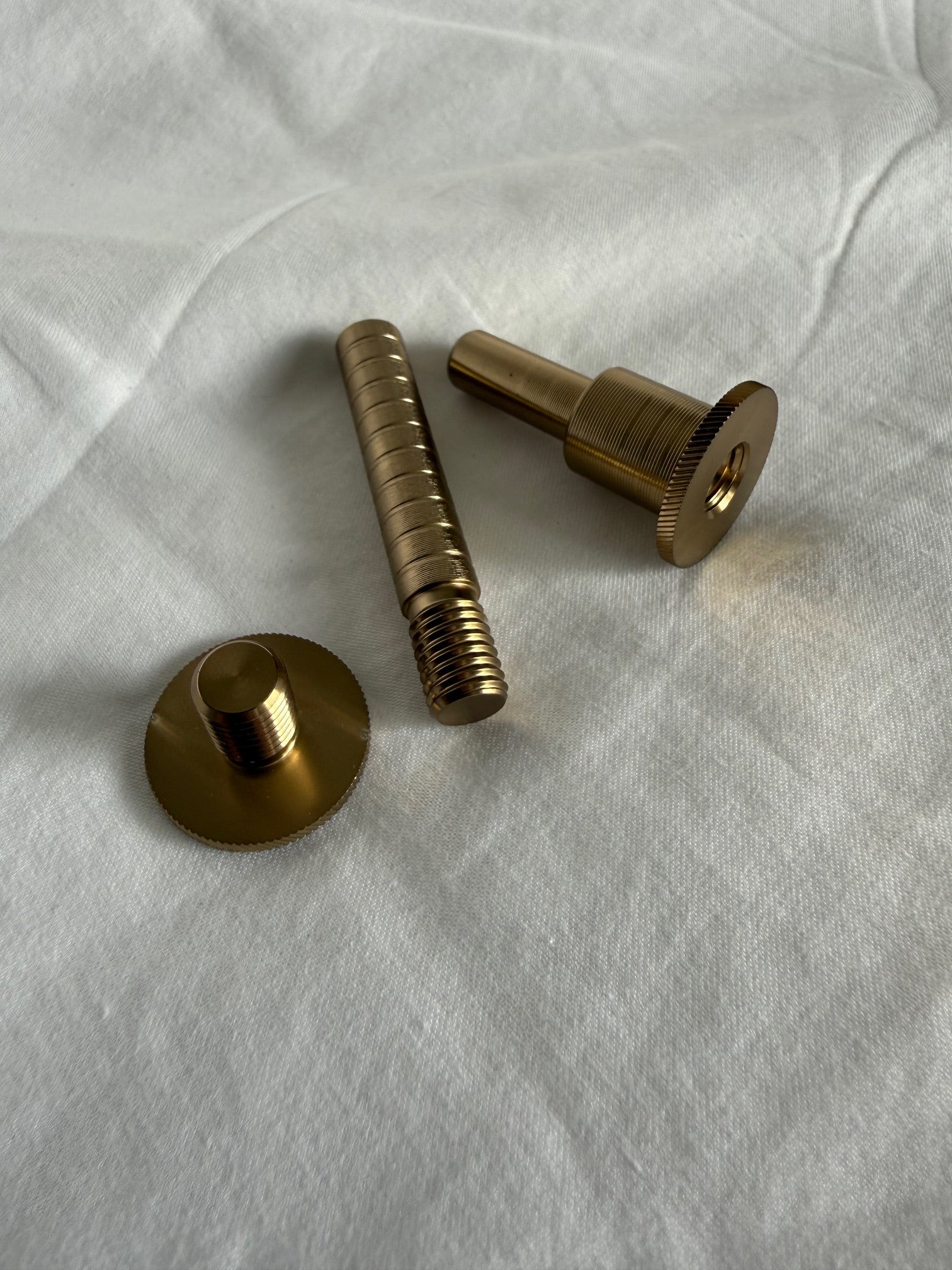 Removable Fighting Butt Hardware Kit — Anodized Aluminum