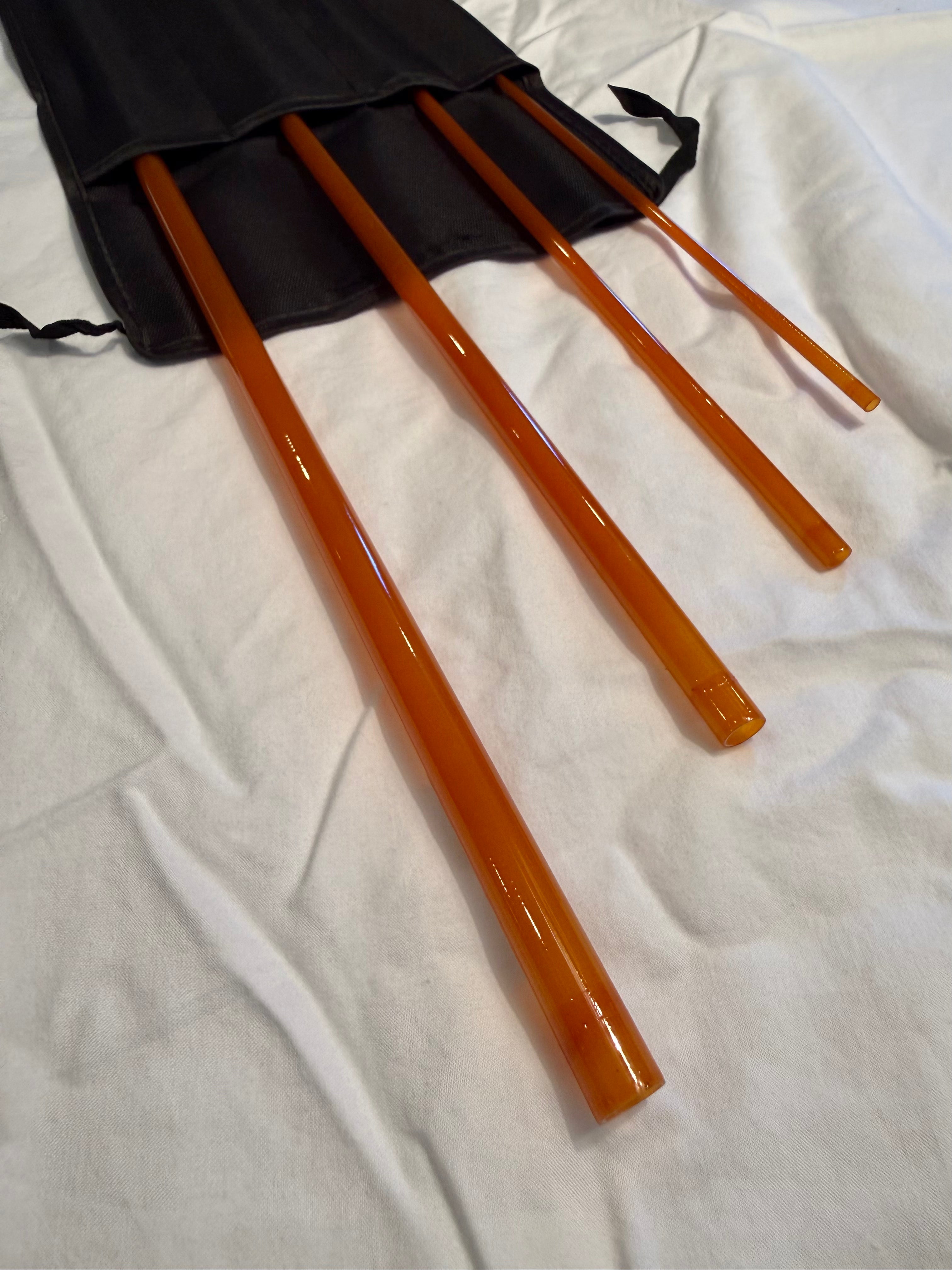 7' 3wt S-Glass Moderate Fast, 4 piece Fly Rod Blank