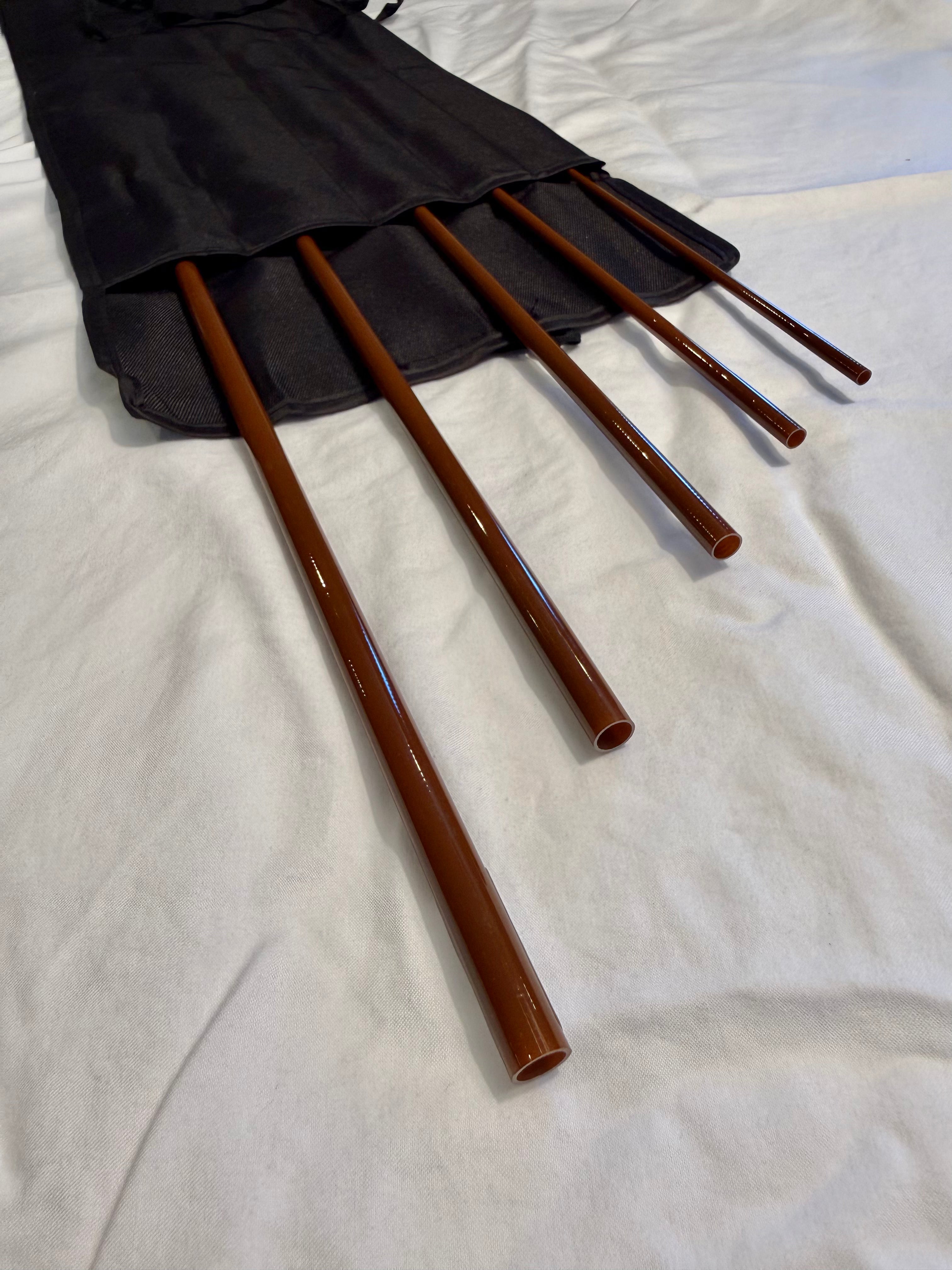 7’ 3wt 5 Piece S-glass Brown Travel Fly Rod Blank
